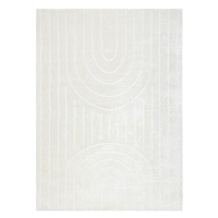 Dywany Łuszczów Kusový koberec Mode 8494 geometric cream - 140x190 cm