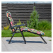 Polohovací zahradní lehátko Lena Lounger Black Edition G052-23IB PATIO