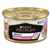 PURINA PRO PLAN Delicate 24 x 85 g - krůtí