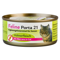 Feline Porta 21 12 x 156 g - Kuřecí maso s aloe