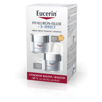 Eucerin Hyaluron-Filler + 3x Effect denní SPF30 + noční krém 2x50 ml