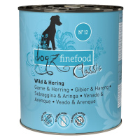 dogz finefood No. 12 zvěřina a sleď 12 × 800 g