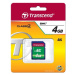 TRANSCEND SDHC karta 4GB Class 4