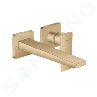 Hansgrohe 32526140 - Umyvadlová baterie pod omítku, 2-otvorová instalace, kartáčovaný bronz