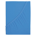 B.E.S. - Petrovice, s.r.o. Prostěradlo Jersey bavlna IDEAL - Nebeská modrá Rozměr: 160 x 200