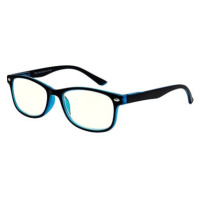 GLASSA Blue Light Blocking Glasses PCG 030, +1,50 dio, černo modré