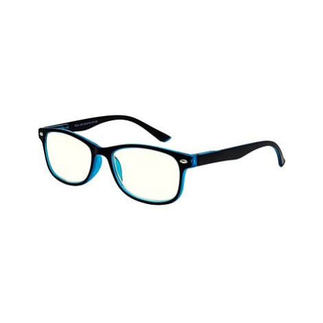 GLASSA Blue Light Blocking Glasses PCG 030, +1,50 dio, černo modré