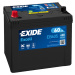 Autobaterie EXIDE Excell 60Ah, 390A, 12V, EB605