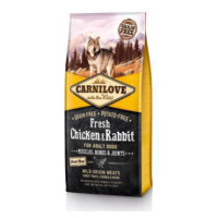 Carnilove Dog Fresh Chicken & Rabbit for Adult 12kg sleva
