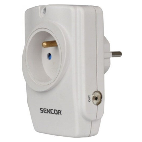 Sencor přepěťová ochrana, 1 zásuvka, bílá - 50001675