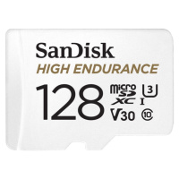 SanDisk High Endurance microSDXC 128GB + adaptér