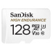 SanDisk High Endurance microSDXC 128GB + adaptér