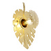 Designové nástěnné svítidlo starožitné zlaté - Carballo