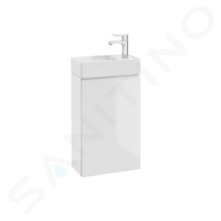 kielle 50002S40 - Skříňka s umývátkem, 40x68x22 cm, lesklá bílá