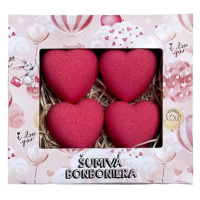 BOHEMIA GIFTS Šumivá bonboniéra – Srdce