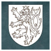 Dřevěný státní znak Česka na zeď
