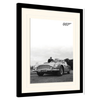 Obraz na zeď - James Bond - Connery B+W, 30x40 cm