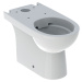 GEBERIT Selnova - Stojící WC pro splachovací nádržku umístěnou na WC míse, WC s hlubokým splacho