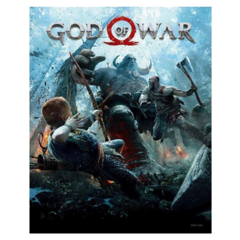 3D obraz Playstation God of War Pyramid