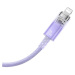 Baseus Rychlonabíjecí kabel Baseus USB-C na Lightning Explorer Series 1m, 20W (fialový)