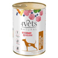 4Vets Natural Veterinary Exclusive Weight reduction 400 g - 12 x 400 g