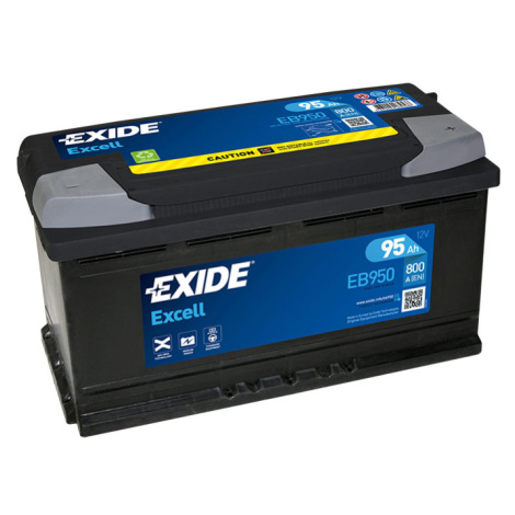 Exide Excell 12V 95Ah 800A EB950