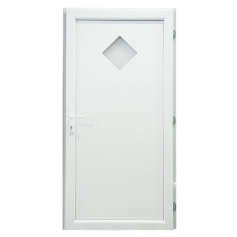 Vchodové dveře MADELEINE D09 90P 98x198x7 bílý BAUMAX