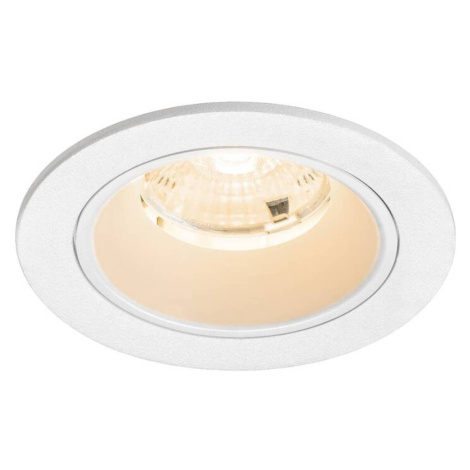 BIG WHITE (SLV) NUMINOS S Stropní vestavné svítidlo, 2700 K, 55°, IP20, kulaté, bílé 1009449