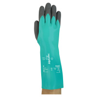 Ansell Pracovní rukavice AlphaTec® 58-735, zelená, 6 párů, velikost 10