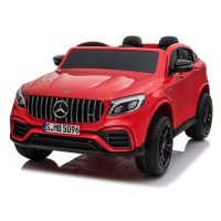 mamido  Dětské elektrické autíčko Mercedes GLC 63S 4x4 dvoumístné červené