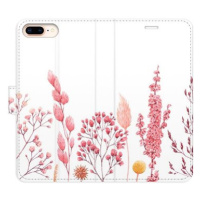 iSaprio flip pouzdro Pink Flowers 03 pro iPhone 7 Plus