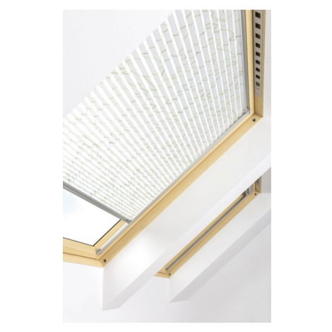 Plisovaná roleta FAKRO APS I Rozměry oken: 06 78x118 cm, Barva rolety: Šedá (662)