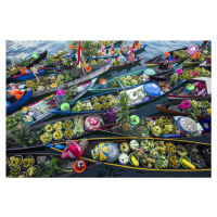 Umělecká fotografie Banjarmasin Floating Market, Fauzan Maududdin, (40 x 26.7 cm)