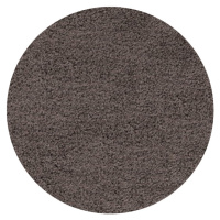 Ayyildiz koberce Kusový koberec Life Shaggy 1500 taupe kruh - 200x200 (průměr) kruh cm