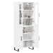 vidaXL Skříň highboard bílá 69,5 x 34 x 180 cm kompozitní dřevo