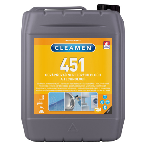 Cleamen 451 odvápňovač ploch 1 l Varianta: CLEAMEN 451 odvápňovač nerezových ploch a technologií