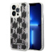 Kryt Karl Lagerfeld KLHCP14LLMNMK iPhone 14 Pro 6,1" hardcase black Liquid Glitter Monogram (KLH