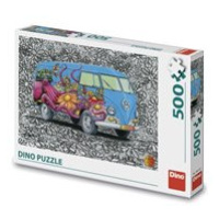 Hippies VW - 500 puzzle