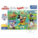 Super Shape XXL Mickey Mouse (Zábava 60 dílků) - puzzle z kategorie Maxi dílky