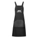 JRL Apron - kadeřnická/barber zástěra Black - Eco Friendly (REC02-BLACK)