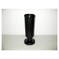 BESOP - Váza na hrob zatížená 30cm černá