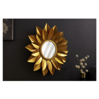 LuxD Designové nástěnné zrcadlo Leimomi 60 cm zlaté