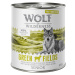Wolf of Wilderness "Free-Range Meat" Senior 6 x 800 g - Senior Green Fields - jehněčí a kuřecí z