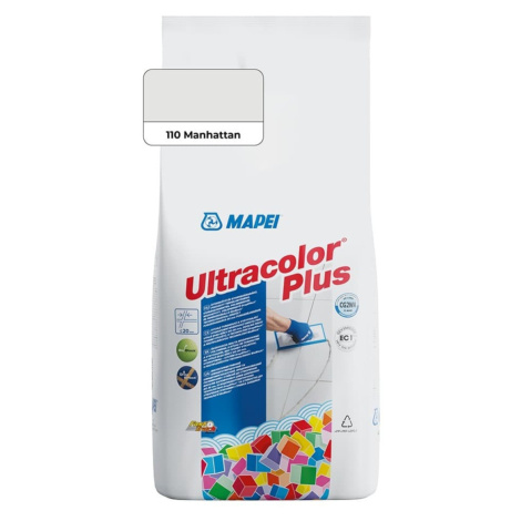 Spárovací hmota Mapei Ultracolor Plus manhattan 2 kg CG2WA MAPU2110