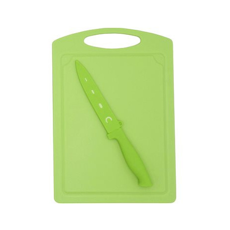 STEUBER 29×20 cm s nožem na zeleninu, zelená