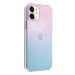 Guess GUHCP12S3D4GGBP hard silikonové pouzdro iPhone 12 Mini 5.4" blue-pink 4G 3D Pattern Collec