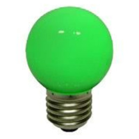 DecoLED LED žárovka, patice E27, zelená