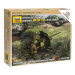 Wargames (WWII) military 6169 - British QF 2-PDR Anti Tank Gun w / crew (1:72)