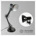 BRILONER Stolní lampa, pr. 15,5 cm, max. 25 W, černá BRILO 7394-015