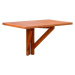 Zahradní odkládací stolek z eukalyptového dřeva 40x60 cm Stanford – Garden Pleasure